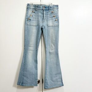 American Eagle Outfitters Light Blue Flare Jeans